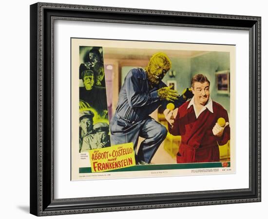 Bud Abbott Lou Costello Meet Frankenstein, 1948-null-Framed Art Print