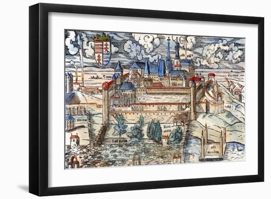 Buda in 1544-null-Framed Art Print