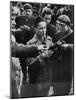 Budapest Boys Carrying Rifles to Fight with Hungarian Freedom Fighters Against Soviet-Backed Regime-Michael Rougier-Mounted Photographic Print