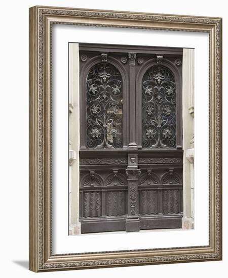 Budapest Double Door-George Johnson-Framed Photographic Print