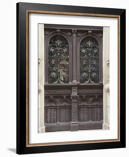 Budapest Double Door-George Johnson-Framed Photographic Print