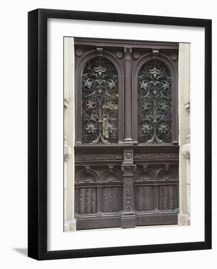 Budapest Double Door-George Johnson-Framed Photographic Print