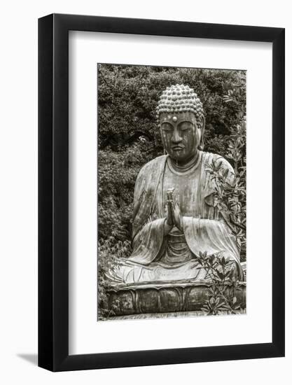 Buddha at Gokokusan Tenno ji Temple, Taito, Tokyo, Japan-Peter Adams-Framed Photographic Print