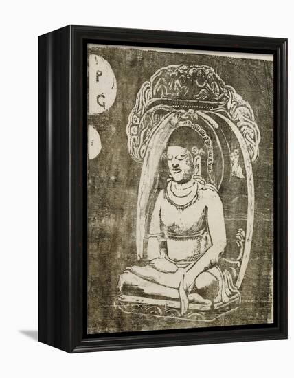 Buddha; Bouddha, 1895-1903-Paul Gauguin-Framed Premier Image Canvas