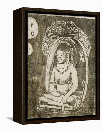 Buddha; Bouddha, 1895-1903-Paul Gauguin-Framed Premier Image Canvas