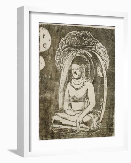 Buddha; Bouddha, 1895-1903-Paul Gauguin-Framed Giclee Print