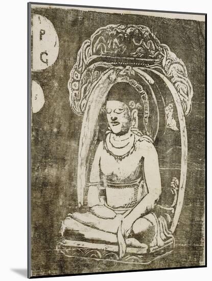 Buddha; Bouddha, 1895-1903-Paul Gauguin-Mounted Giclee Print