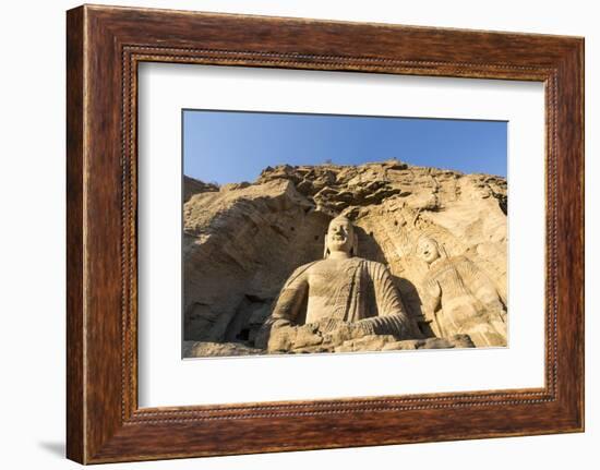 Buddha Cave, Datong, Shanxi Province, China-Paul Souders-Framed Photographic Print