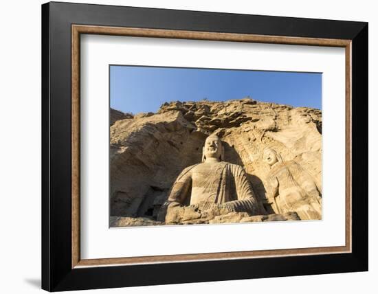 Buddha Cave, Datong, Shanxi Province, China-Paul Souders-Framed Photographic Print