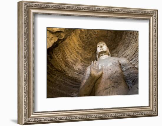 Buddha Caves, Datong, Shanxi Province, China-Paul Souders-Framed Photographic Print