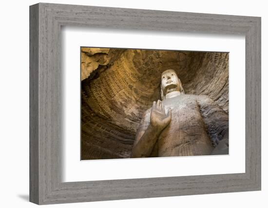 Buddha Caves, Datong, Shanxi Province, China-Paul Souders-Framed Photographic Print