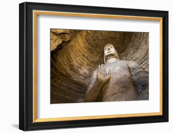 Buddha Caves, Datong, Shanxi Province, China-Paul Souders-Framed Photographic Print