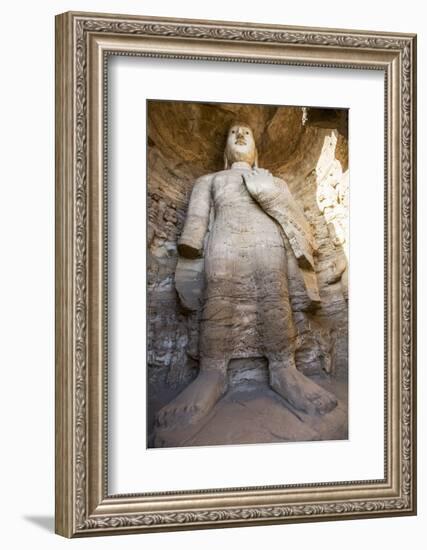 Buddha Caves, Datong, Shanxi Province, China-Paul Souders-Framed Photographic Print