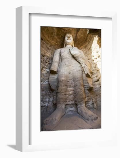 Buddha Caves, Datong, Shanxi Province, China-Paul Souders-Framed Photographic Print