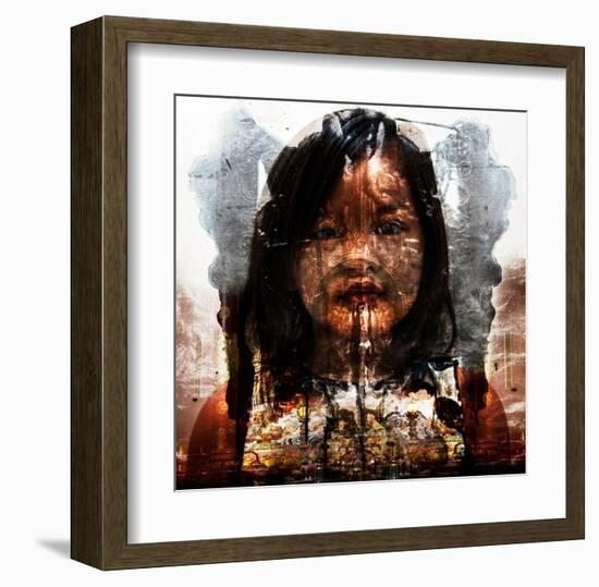 Buddha Child Bella-Daniel Stanford-Framed Art Print