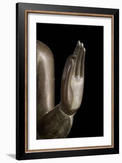 Buddha en attitude de marche-null-Framed Giclee Print