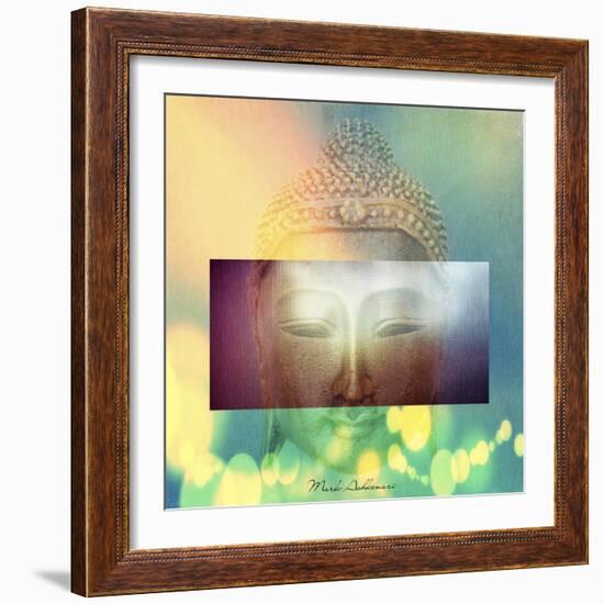 Buddha Face 3-Mark Ashkenazi-Framed Giclee Print