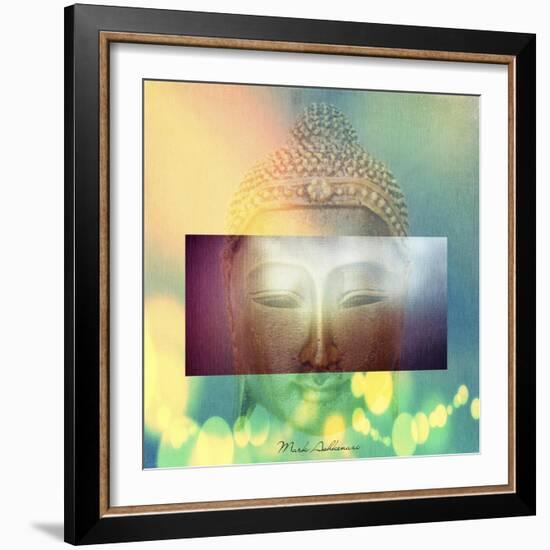 Buddha Face 3-Mark Ashkenazi-Framed Giclee Print