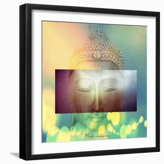 Buddha Face 3-Mark Ashkenazi-Framed Giclee Print