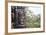 Buddha Face Carved in Stone at the Bayon Temple, Angkor Thom, Angkor, Cambodia-Yadid Levy-Framed Photographic Print