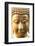 Buddha face, Seema Malaka temple on Beira Lake. Colombo, Sri Lanka-Peter Adams-Framed Photographic Print