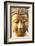 Buddha face, Seema Malaka temple on Beira Lake. Colombo, Sri Lanka-Peter Adams-Framed Photographic Print