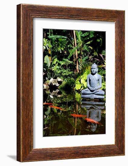 Buddha Garden-Jan Michael Ringlever-Framed Art Print