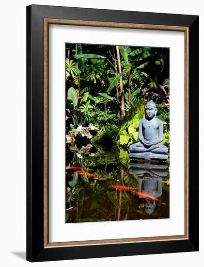 Buddha Garden-Jan Michael Ringlever-Framed Art Print