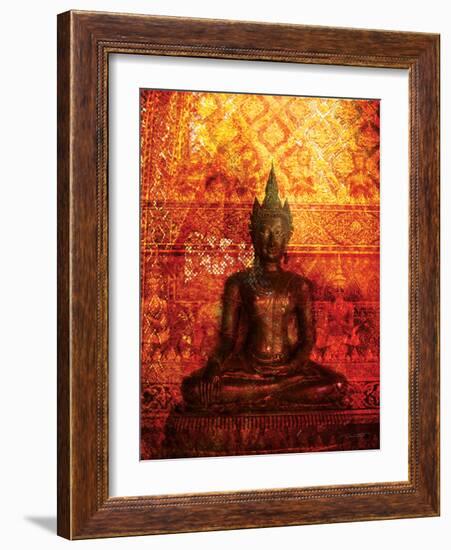 Buddha Gold-Daniel Stanford-Framed Art Print