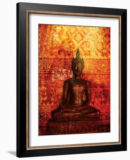 Buddha Gold-Daniel Stanford-Framed Art Print