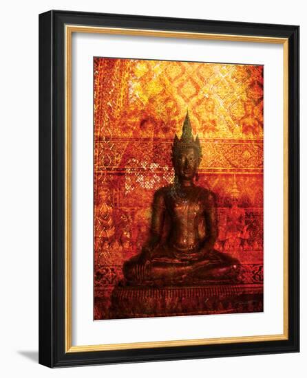 Buddha Gold-Daniel Stanford-Framed Art Print