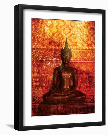 Buddha Gold-Daniel Stanford-Framed Art Print