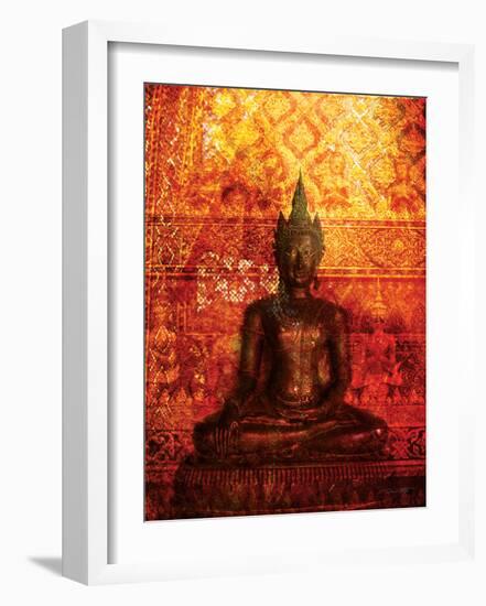 Buddha Gold-Daniel Stanford-Framed Art Print