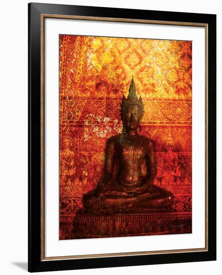 Buddha Gold-Daniel Stanford-Framed Art Print