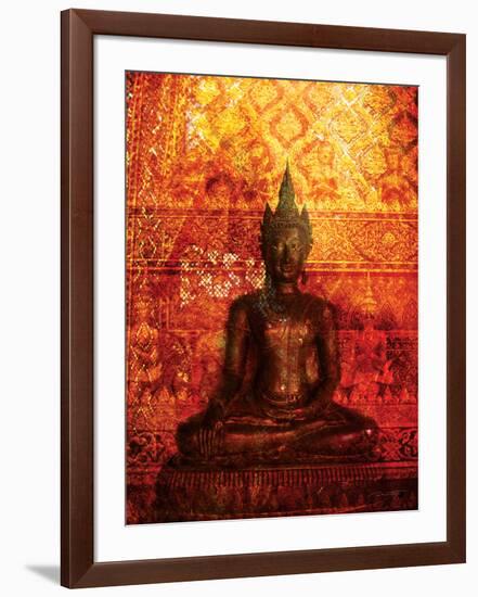 Buddha Gold-Daniel Stanford-Framed Art Print