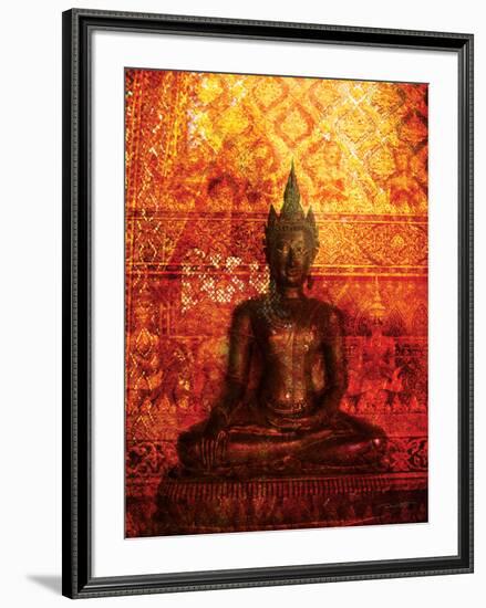 Buddha Gold-Daniel Stanford-Framed Art Print