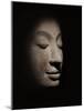 Buddha Head from the Early Ayutthaya Period-null-Mounted Giclee Print