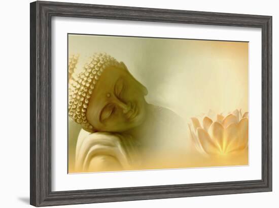 Buddha III-Christine Ganz-Framed Art Print