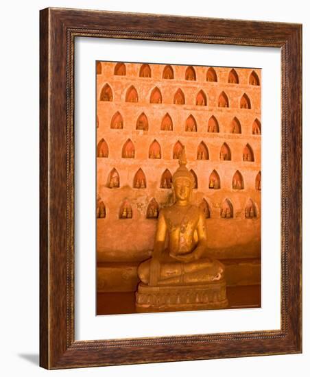 Buddha Images at Wat Si Saket, Vientiane, Laos-Gavriel Jecan-Framed Photographic Print