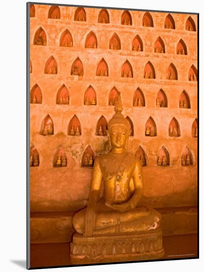 Buddha Images at Wat Si Saket, Vientiane, Laos-Gavriel Jecan-Mounted Photographic Print