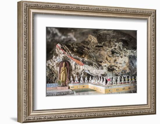 Buddha Images in Kaw Ka Thawng Caves, Hpa An, Kayin State (Karen State), Myanmar (Burma), Asia-Matthew Williams-Ellis-Framed Photographic Print