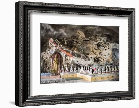 Buddha Images in Kaw Ka Thawng Caves, Hpa An, Kayin State (Karen State), Myanmar (Burma), Asia-Matthew Williams-Ellis-Framed Photographic Print