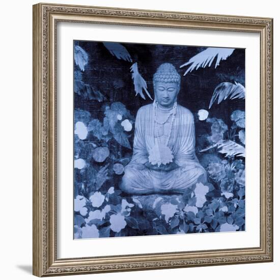 Buddha In The Garden-Hedy Klineman-Framed Giclee Print