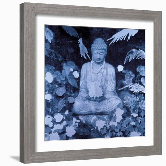 Buddha In The Garden-Hedy Klineman-Framed Giclee Print