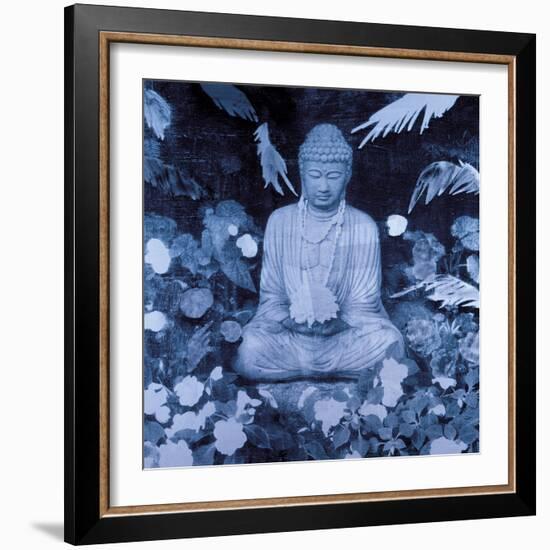 Buddha In The Garden-Hedy Klineman-Framed Giclee Print