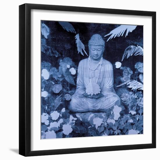 Buddha In The Garden-Hedy Klineman-Framed Giclee Print