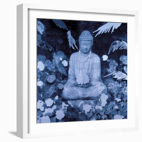 Buddha In The Garden-Hedy Klineman-Framed Giclee Print