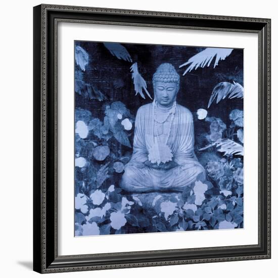 Buddha In The Garden-Hedy Klineman-Framed Giclee Print