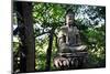 Buddha in the Sankeien Garden, Yokohama, Tokyo, Japan, Asia-David Pickford-Mounted Photographic Print