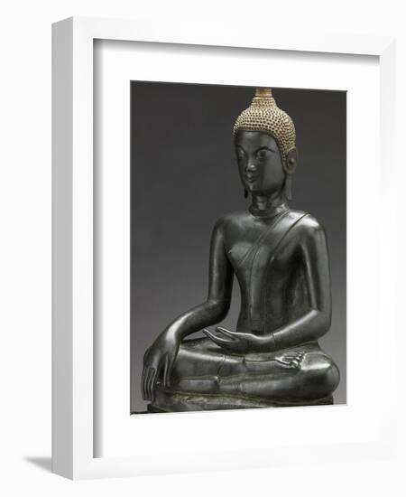 Buddha Maravijaya-null-Framed Giclee Print